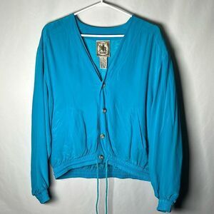 Vintage women’s Kriss Kross silk top
